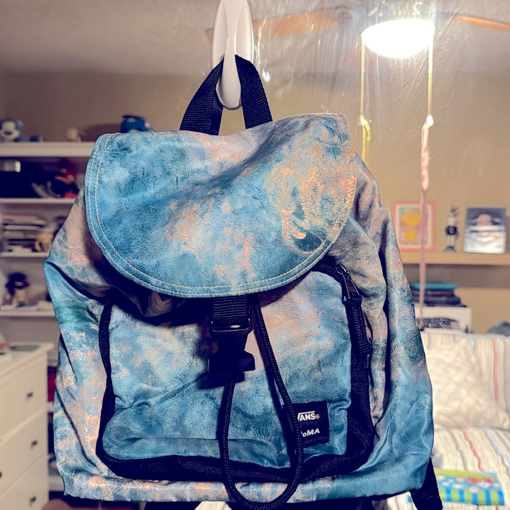 Vans, MoMA collection, Monet backpack